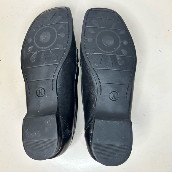 Cole Haan Anjali Moc Black Leather Loafers with Silver Embellishments, Size 8 - Picture 5 of 5